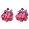 Elegant Flower Dangle Earrings