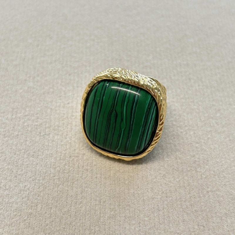 Natural Middel Age Stone Ring